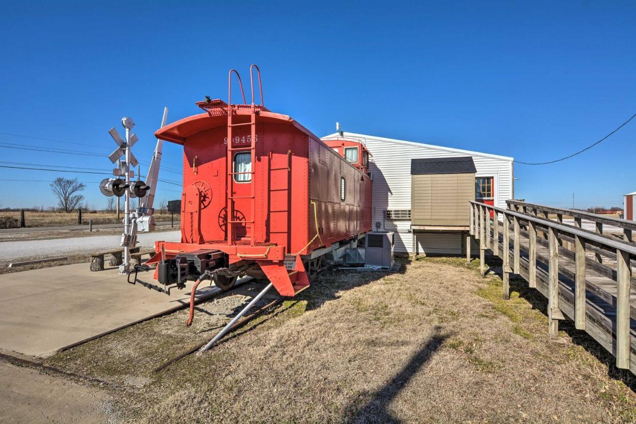 Unique Joplin Gem Converted Train Car Studio المظهر الخارجي الصورة